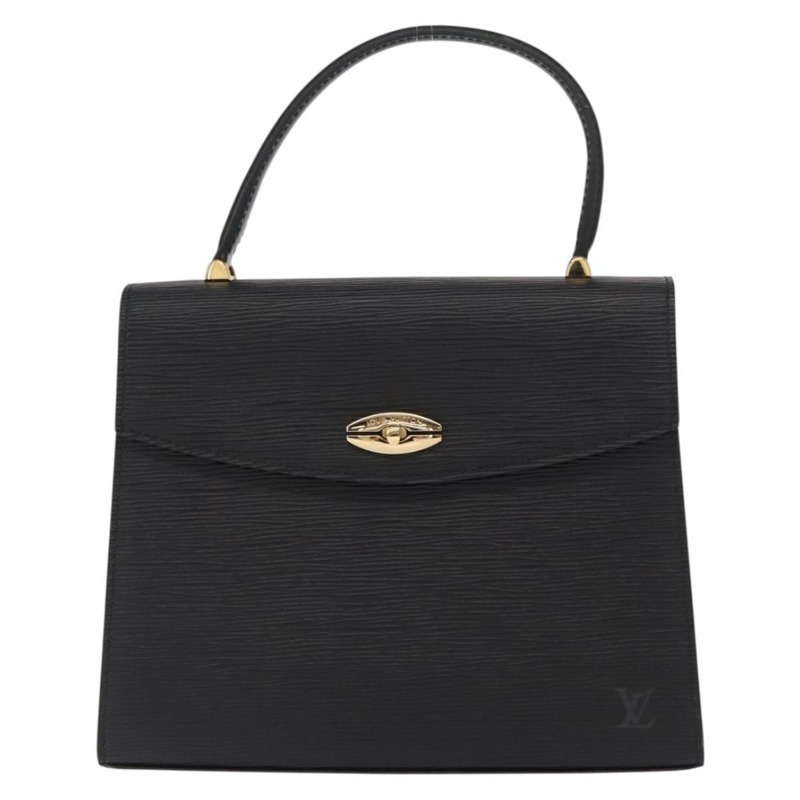 【日本直送】路易威登 Epi Malesherbes 手提包 黑色 M52372 LV 正品 156528-12