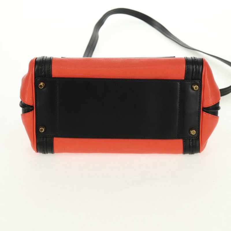 【日本直送】Chloe Alice 手提包 皮革 兩用 黑色 金色 正品 BA8652V-4