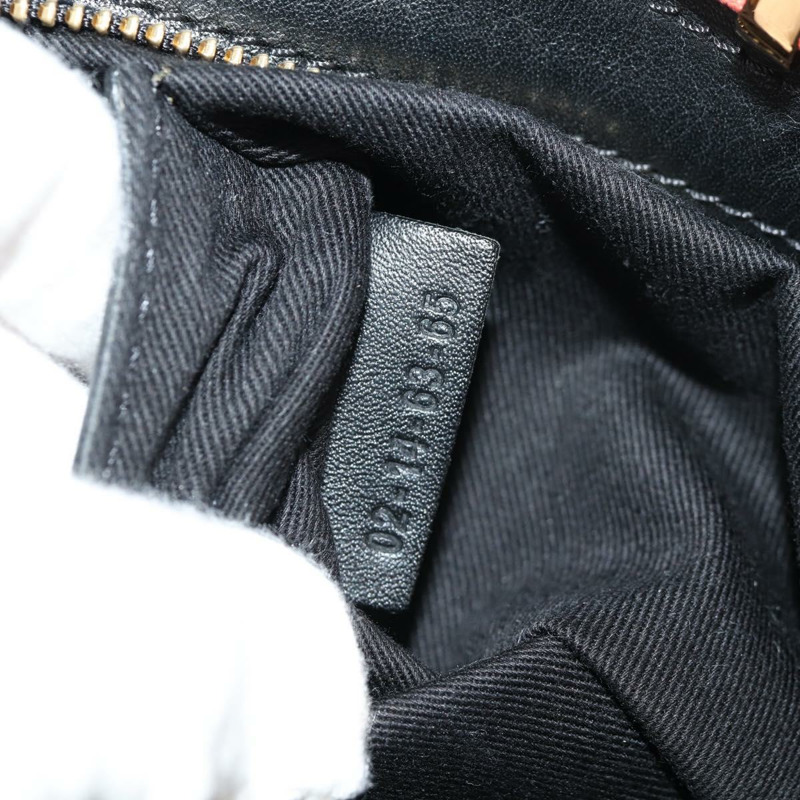 【日本直送】Chloe Alice 手提包 皮革 兩用 黑色 金色 正品 BA8652V-10