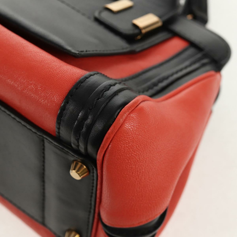 【日本直送】Chloe Alice 手提包 皮革 兩用 黑色 金色 正品 BA8652V-15