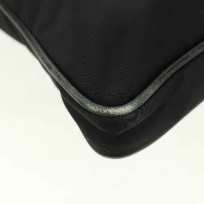 【日本直送】PRADA 單肩包 尼龍 黑色 銀色 正品 153653V-17