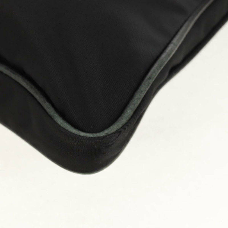 【日本直送】PRADA 單肩包 尼龍 黑色 銀色 正品 153653V-18