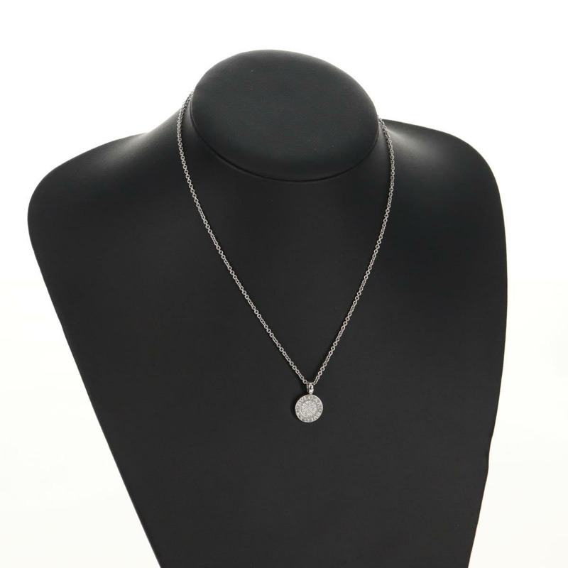 【日本直送】寶格麗 (BVLGARI) 項鍊 K18WG 銀 Auth BA8726SAV-12