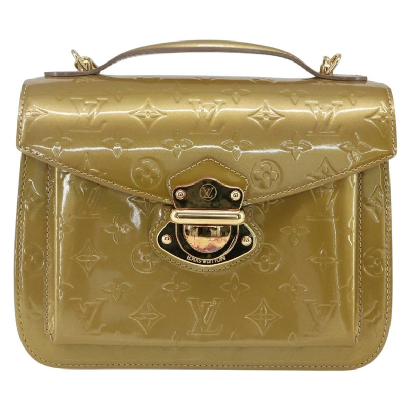 【日本直送】路易威登 Monogram Vernis Mirada 兩用包 米色貴賓犬圖案 M91756 LV 正品 gh1388-12