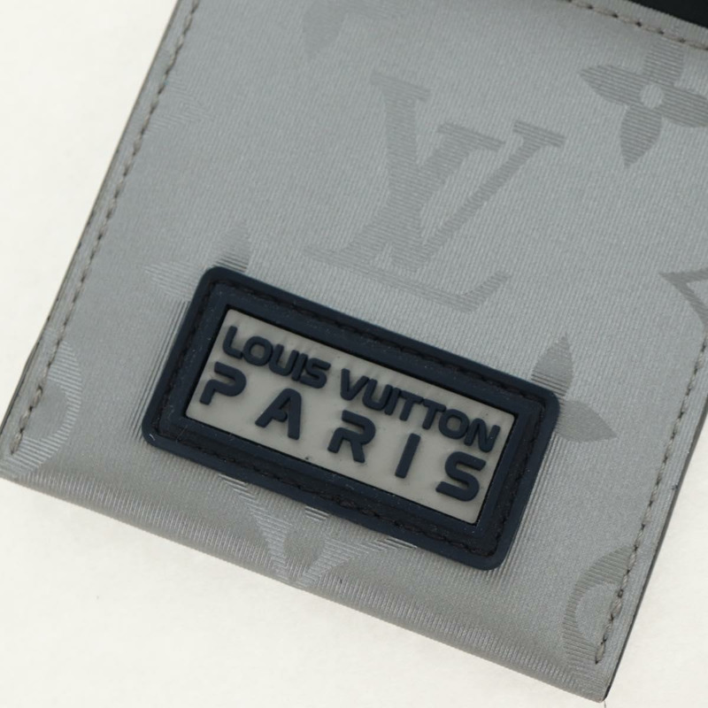 【日本直送】路易威登 Monogram Satellite Alpha 手拿包 銀色 M44178 LV Auth 156367M-19