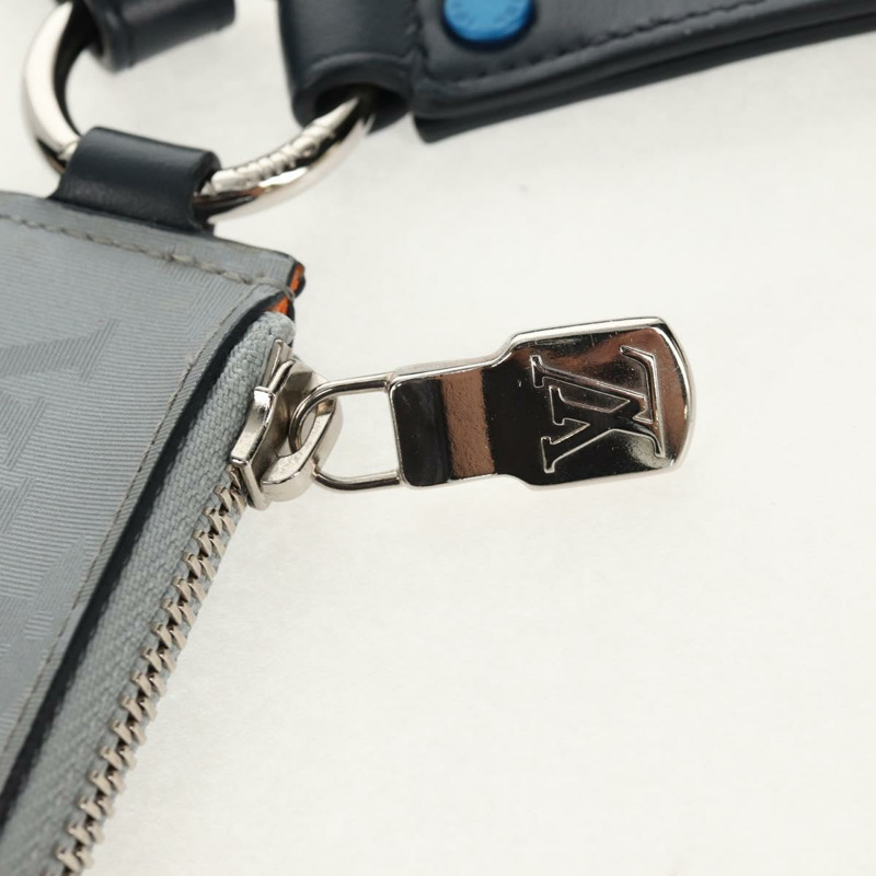 【日本直送】路易威登 Monogram Satellite Alpha 手拿包 銀色 M44178 LV Auth 156367M-24