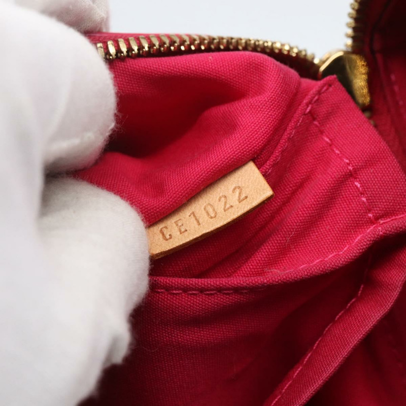 【日本直送】路易威登 Vernis Sullivan 豎款手提包，玫紅色 M91259，LV 正品 156526V-10