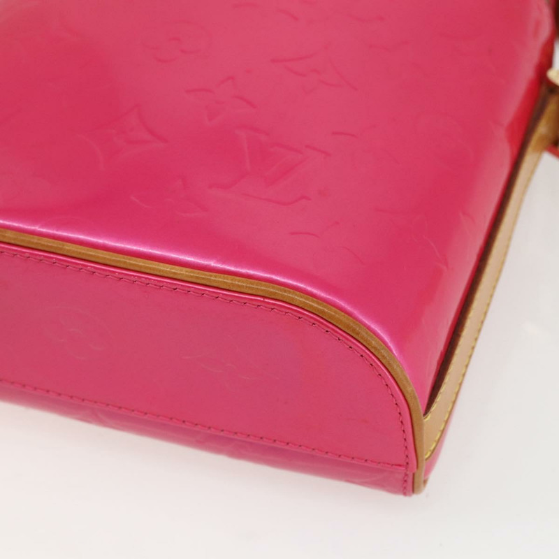 【日本直送】路易威登 Vernis Sullivan 豎款手提包，玫紅色 M91259，LV 正品 156526V-13