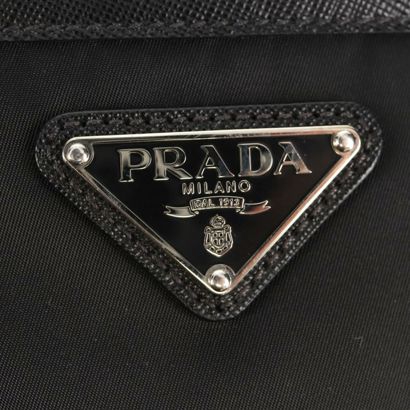 【日本直送】PRADA 尼龍托特包 黑色 銀色 BR2311 正品 yk20106V-17