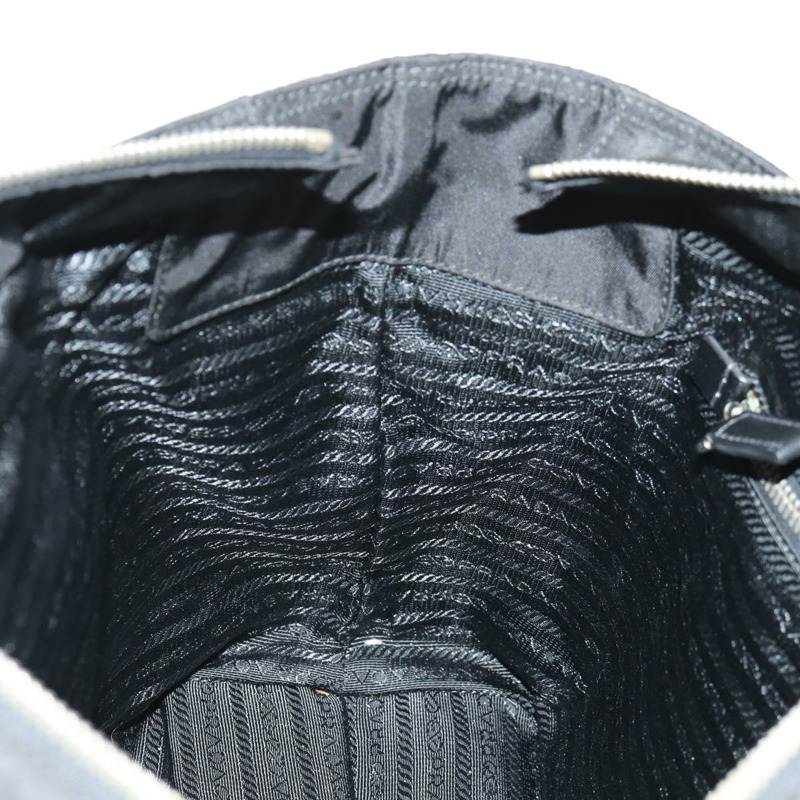 【日本直送】PRADA 尼龍托特包 黑色 銀色 BR2311 正品 yk20106V-21