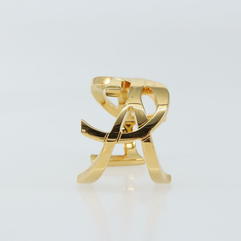 【日本直送】SAINT LAURENT Cassandra 手環 金屬金 Auth yk20028M-5