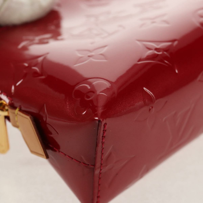 【日本直送】路易威登 Monogram Vernis 手拿包玫瑰印第安色 M90009 LV 正品 am9994V-6