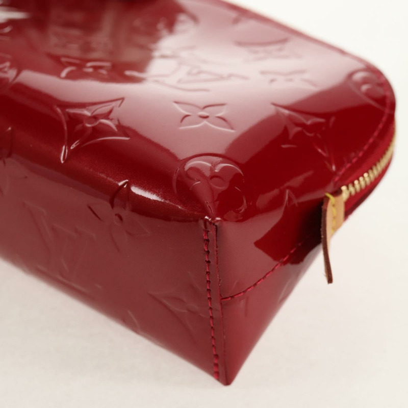 【日本直送】路易威登 Monogram Vernis 手拿包玫瑰印第安色 M90009 LV 正品 am9994V-13