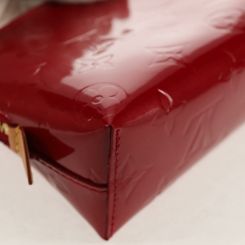 【日本直送】路易威登 Monogram Vernis 手拿包玫瑰印第安色 M90009 LV 正品 am9994V-14