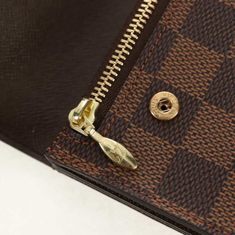 【日本直送】路易威登 Damier Ebene Portefeuille 風琴錢包 N60002 LV 正品 am10027V-20