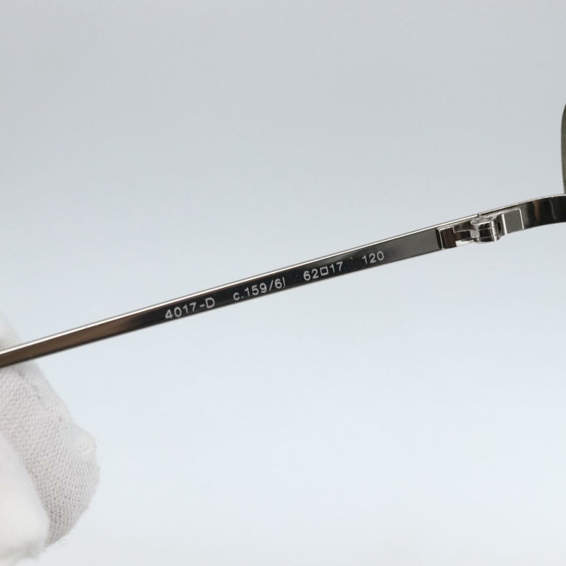 【日本直送】香奈兒 COCO 標誌太陽眼鏡 金屬銀色 CC Auth yk20112V-9