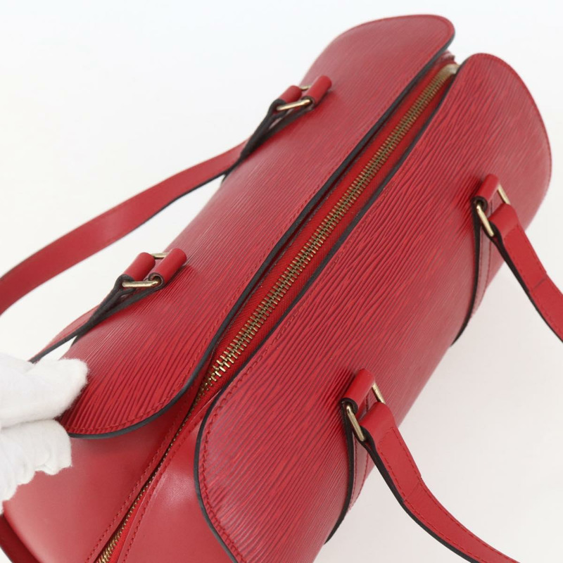 【日本直送】路易威登 Epi Soufflot 手提包紅色 M52227 LV 正品 mr1713-5