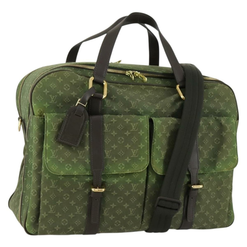 【日本直送】路易威登 Monogram Mini Claudine 波士頓包 卡其色 MB0082 LV Auth mr1701-0