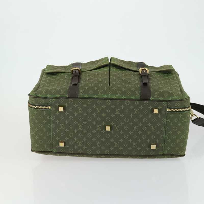 【日本直送】路易威登 Monogram Mini Claudine 波士頓包 卡其色 MB0082 LV Auth mr1701-4