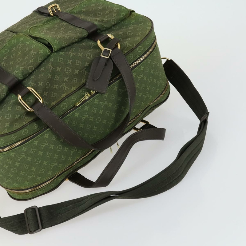 【日本直送】路易威登 Monogram Mini Claudine 波士頓包 卡其色 MB0082 LV Auth mr1701-6