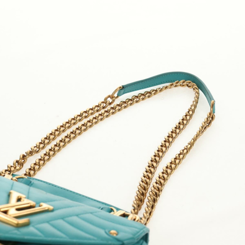 【日本直送】路易威登 New Wave PM 心型包 綠松石藍 M51936 LV 正品 157113M-14