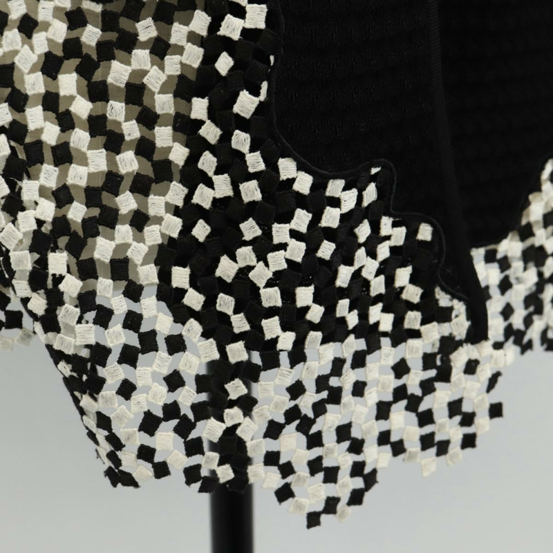 【日本直送】香奈兒黑色人造絲開襟羊毛衫，36碼，CC標誌，正品 am9979V-6