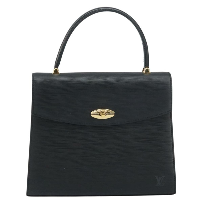 【日本直送】路易威登 Epi Malesherbes 手提包 黑色 M52372 LV Auth mr1661-12