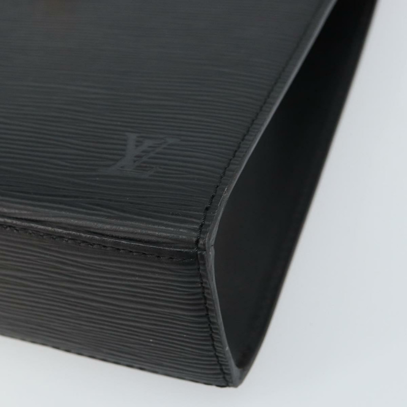 【日本直送】路易威登 Epi Malesherbes 手提包 黑色 M52372 LV Auth mr1661-14