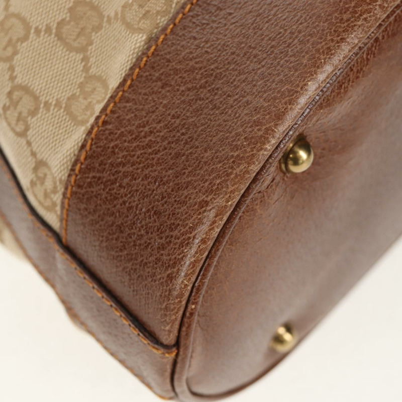 【日本直送】GUCCI GG帆布肩背包 米色金色 正品 yk20026A-14