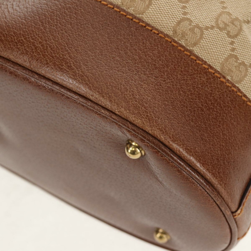 【日本直送】GUCCI GG帆布肩背包 米色金色 正品 yk20026A-15