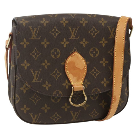 路易威登 Monogram Saint Cloud GM 肩背包 M51242 LV Auth ka704