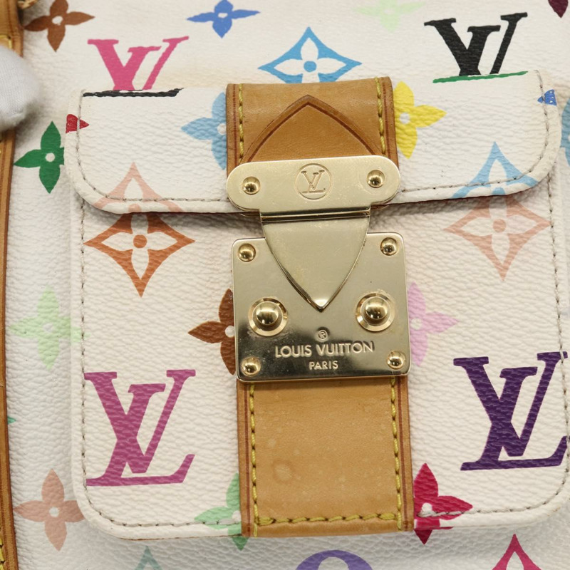 【日本直送】路易威登 Monogram Multicolor Keepall 45 旅行包 白色 M92641 LV 正品 BA8992SAV-18