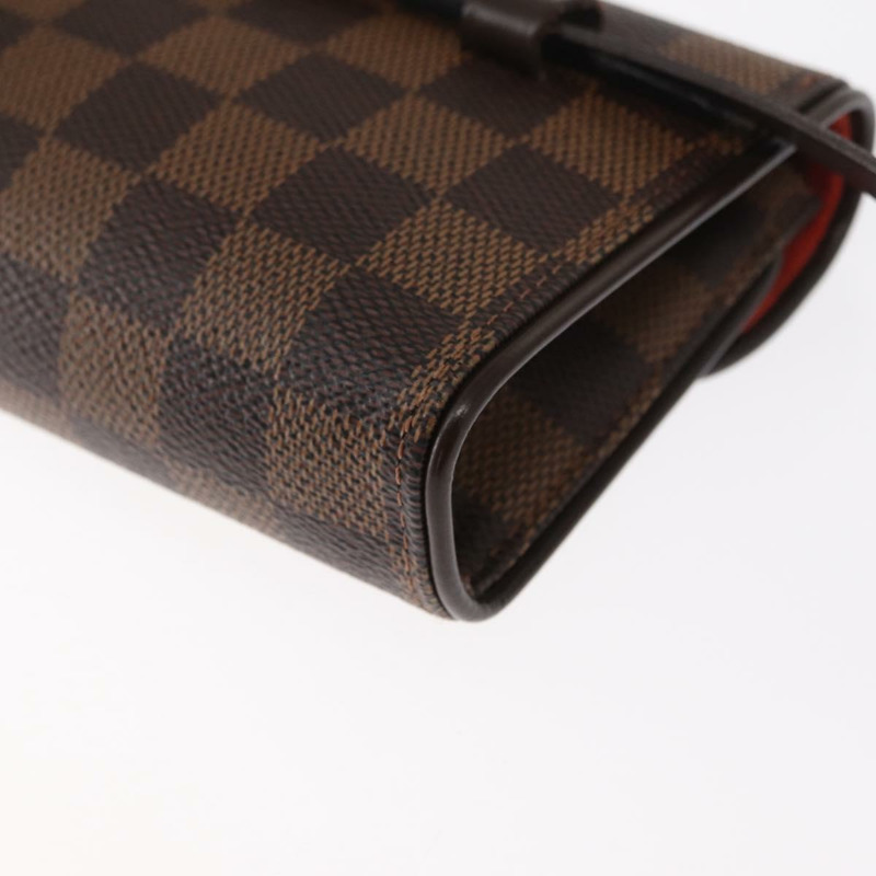 【日本直送】路易威登 Damier Ebene Pochette 佛羅倫薩腰包 N51856 LV 正品 151202V-16
