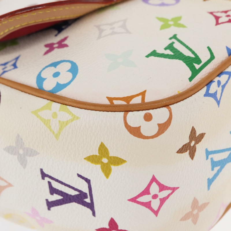 【日本直送】路易威登 Monogram Multicolor Gracie MM 手袋 白色 M92590 LV 正品 151203SM-16