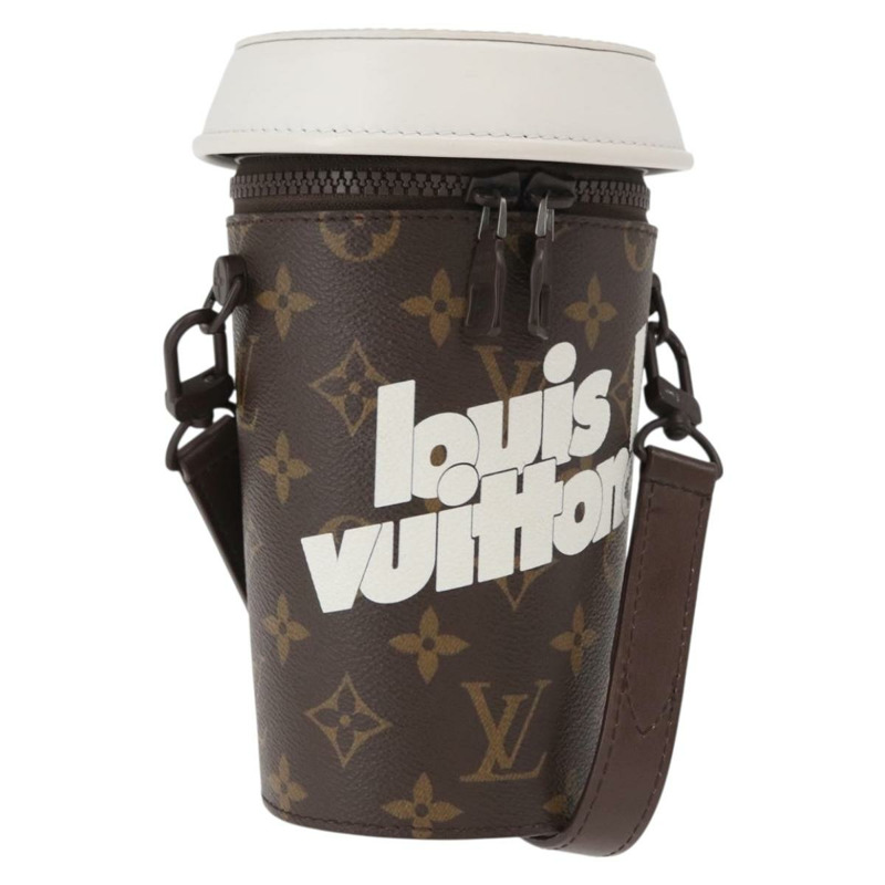【日本直送】路易威登 Everyday Coffee Cup Everyday Shoulder Bag M80812 LV Auth 155107SAM-0