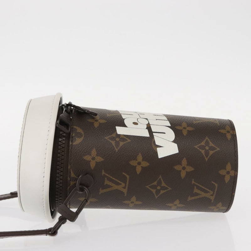 【日本直送】路易威登 Everyday Coffee Cup Everyday Shoulder Bag M80812 LV Auth 155107SAM-3