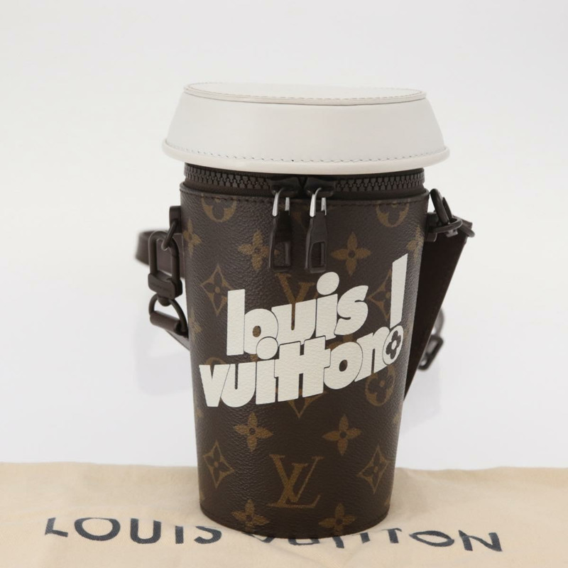 【日本直送】路易威登 Everyday Coffee Cup Everyday Shoulder Bag M80812 LV Auth 155107SAM-11