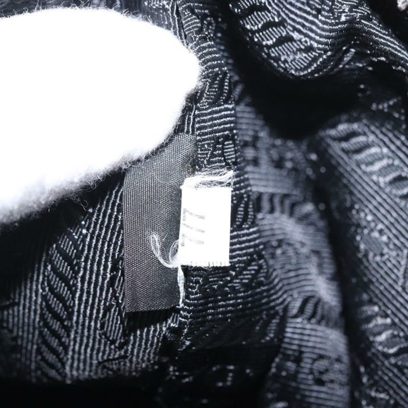 【日本直送】PRADA 2005 復刻版單肩包，尼龍材質，黑色/銀色，1BH204，正品編號：157130SAM-10