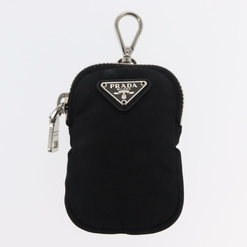 【日本直送】PRADA 2005 復刻版單肩包，尼龍材質，黑色/銀色，1BH204，正品編號：157130SAM-24