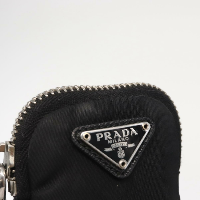 【日本直送】PRADA 2005 復刻版單肩包，尼龍材質，黑色/銀色，1BH204，正品編號：157130SAM-30