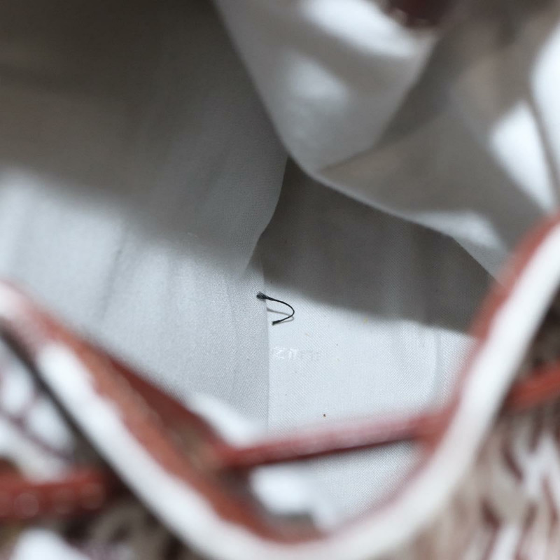 【日本直送】FENDI Zucchino帆布手提包 白色 棕色 正品 146551V-22