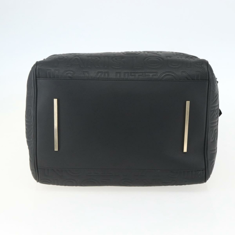 【日本直送】路易威登 Paris Speedy Cube 手提包，黑色皮革，貨號 M95816，LV 正品，貨號 146562SM-4