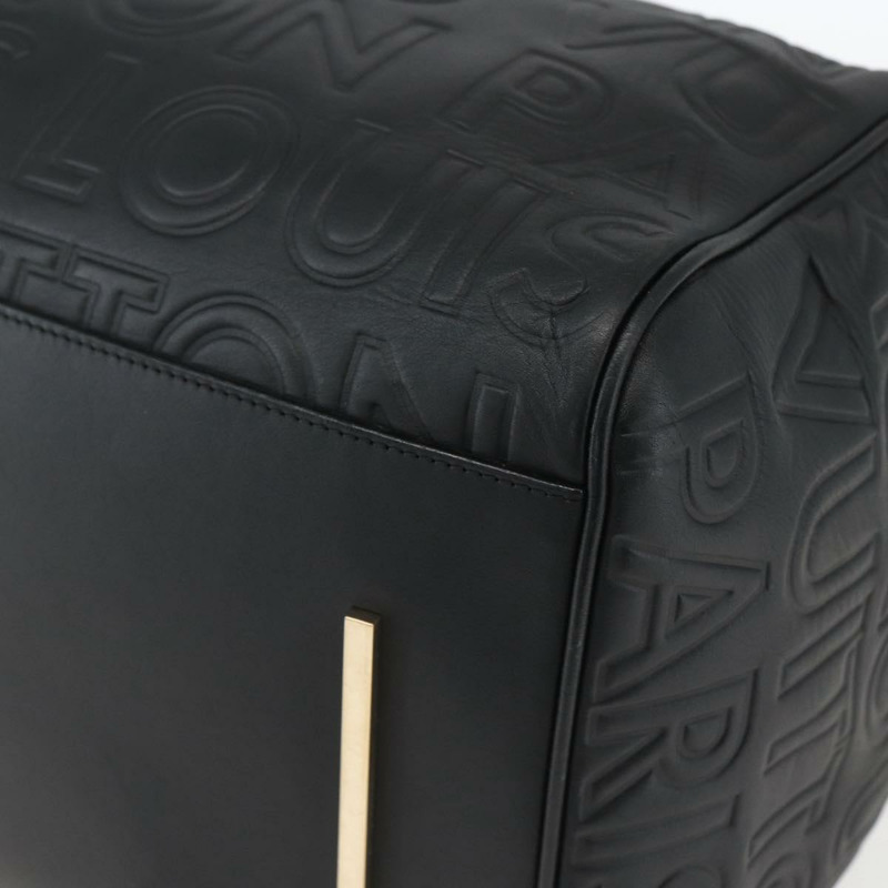 【日本直送】路易威登 Paris Speedy Cube 手提包，黑色皮革，貨號 M95816，LV 正品，貨號 146562SM-15