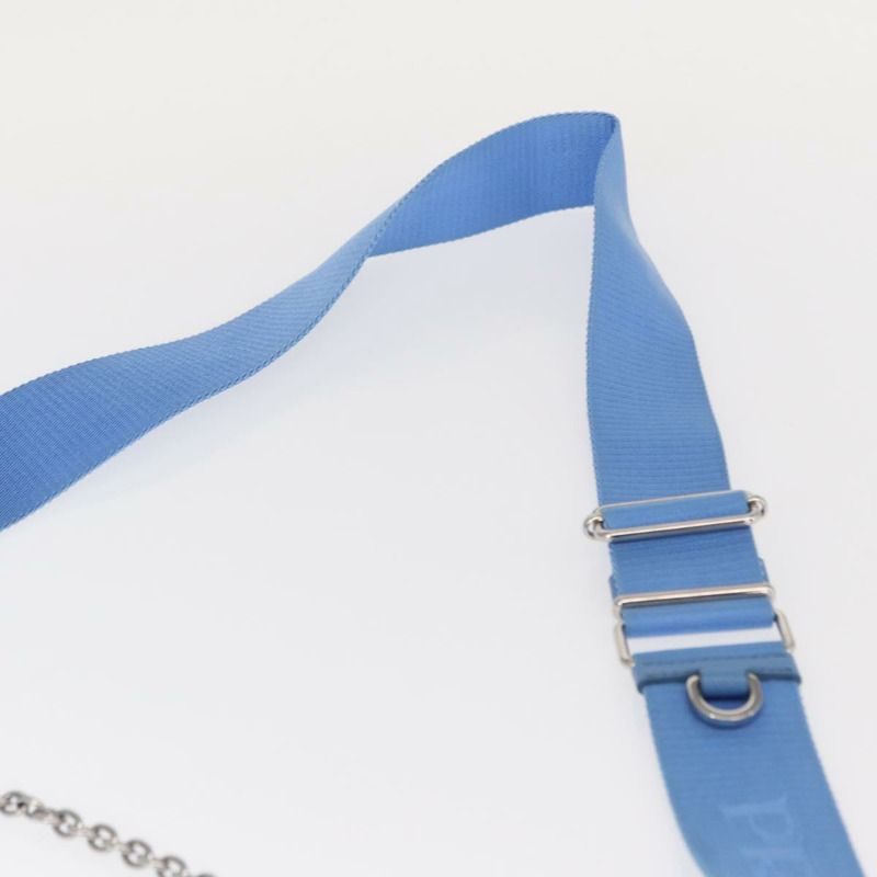 【日本直送】PRADA 復刻版單肩包 尼龍 2way 淺藍色 1BH204 正品 146563SAM-13