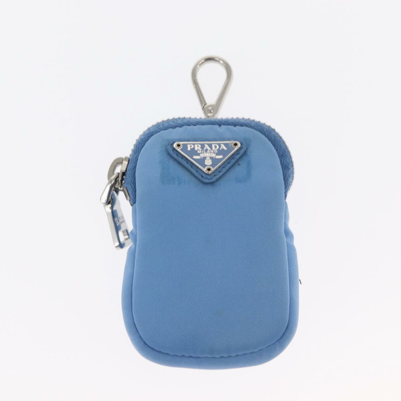 【日本直送】PRADA 復刻版單肩包 尼龍 2way 淺藍色 1BH204 正品 146563SAM-23