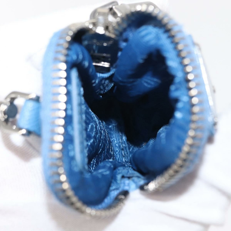 【日本直送】PRADA 復刻版單肩包 尼龍 2way 淺藍色 1BH204 正品 146563SAM-25