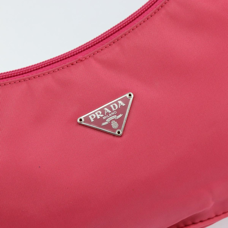 【日本直送】PRADA 尼龍粉紅手提包 正品 157315V-17