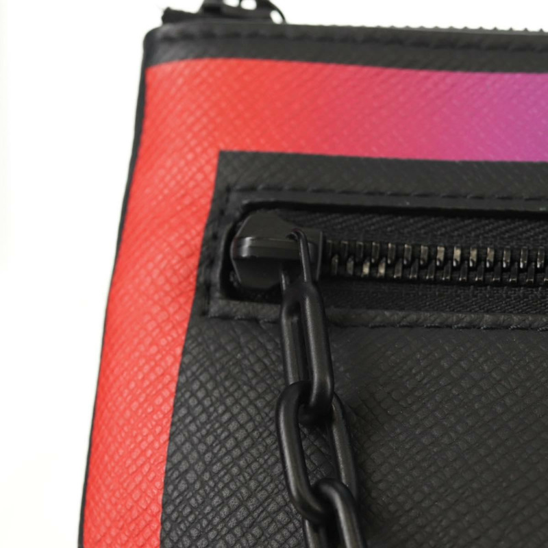 【日本直送】路易威登 Taiga 彩虹鏈條手拿包 A4 黑色 M30347 LV 正品 157880M-17