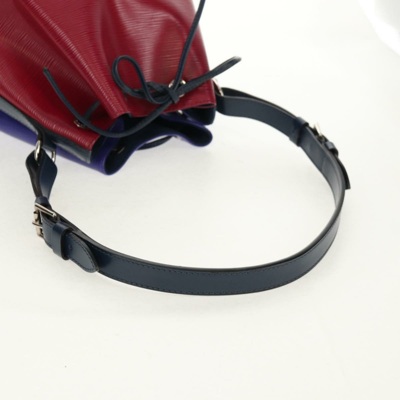 【日本直送】路易威登 Epi Petit Noe 三色肩背包 紫紅海軍藍 正品 157854V-6