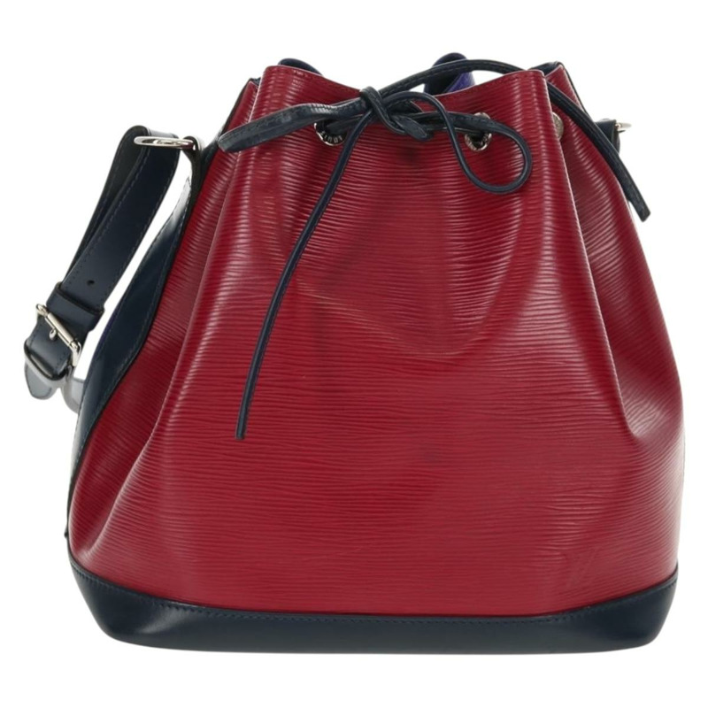 【日本直送】路易威登 Epi Petit Noe 三色肩背包 紫紅海軍藍 正品 157854V-12